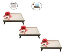 Comprar Mesas Desayuno  2 Mesas Grandes 50 X 32 Cm Envio Gratis