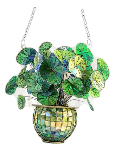 Plantas En Macetas Señal Colgante 2d Decoración De Bonsai