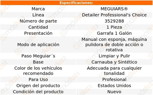 Cera Líquida 1gal Ultra Polishing Wax Todo En 1 Meguiar's