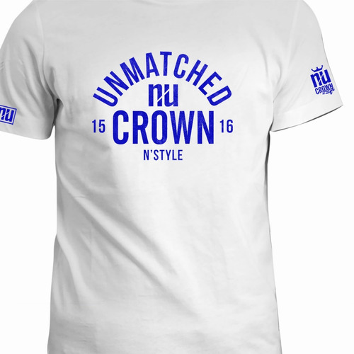 Camisetas Estampadas Nu Crown Original Hombre Mujer Eco
