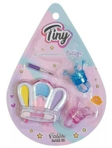 Tiny Set De Maquillaje En Blister Sombra En Blister 3141