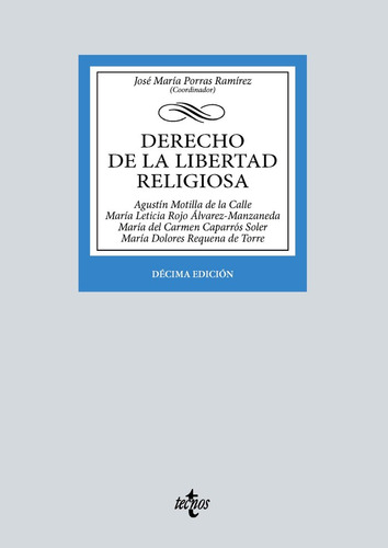 Libro Derecho De La Libertad Religiosa - Porras Ramirez,j...
