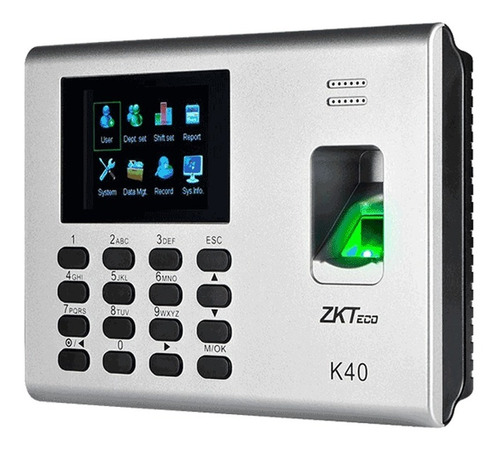 Zkteco K40 - Control De Acceso Y Asistencia, 1000 Huellas