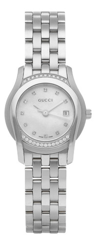 Reloj Gucci Para Dama En Acero Inoxidable.