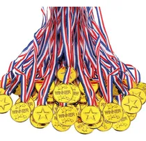 Comprar 100 Piezas De Medallas De Plástico For Niños, Medallas De O