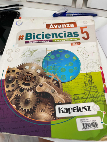 Libro Biciencias Avanza 5 Kapeluz