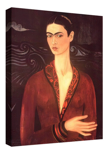 Cuadro Canvas Moderno 1926 Autorretrato Frida Kahlo