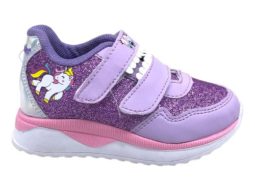 Tenis Para Niña 205 Plataforma Unicornio