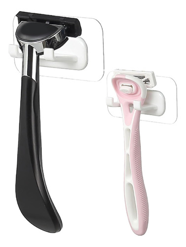 Soporte Autoadhesivo Para Maquinilla De Afeitar, Paquete De