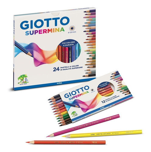 Lapices De Colores Giotto Supermina X 24