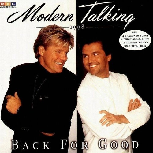 Cd Modern Talking Back For Good Importado Nuevo Sellado