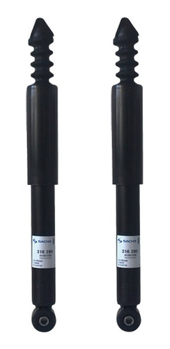 Imagen 1 de 9 de Kit X2 Amortiguadores Traseros Sachs P/ Volkswagen Suran