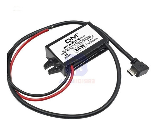 Regulador De Voltaje 12v A 5v 3a 15w Entrega Inmediata