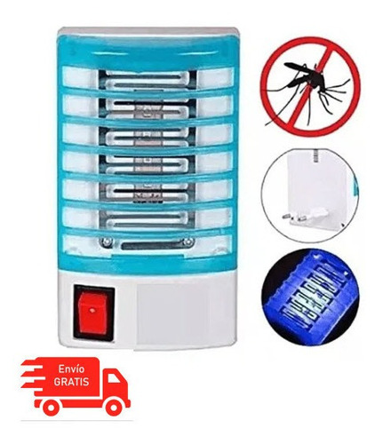 Imagen 1 de 5 de Lámpara Eléctrico Mata Mosquitos Anti Zancudos Repelente