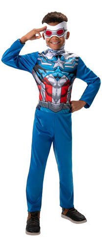 Disfraz Infantil De Capitán América (sam Wilson)