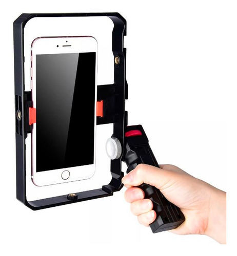 Imagen 7 de 10 de Soporte Jaula Estabilizadora Para Smartphone Con Mango