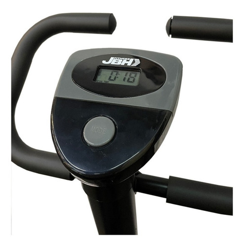 Imagen 5 de 5 de Bicicleta fija JBH 438 tradicional color negro y gris