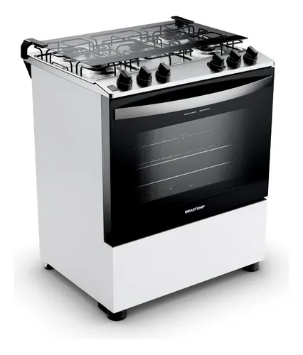 Fogão Brastemp 5 bocas cor branca BFS5NDB