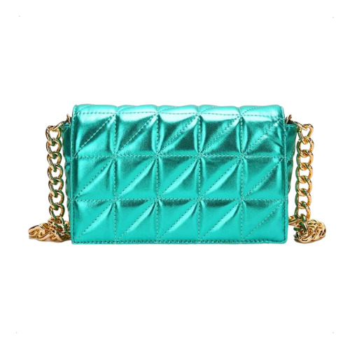 Mini Bags Clutch Metalizado Cartera De Mujer Noche Fiesta 