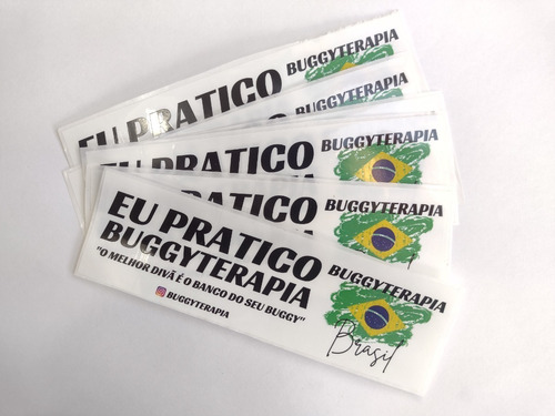 Imagem 1 de 2 de Adesivo Buggyterapia Edição Limitada