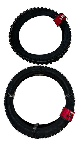 Par Llantas Roda 90/90-18 100/100-18 Doble Propósito
