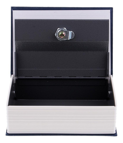 Caja De Seguridad Portátil Para Libros De Desvío Con Azul