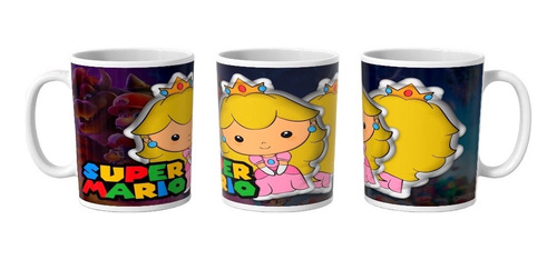 Taza / Mug Princesa Peach - Mario Bross - Nintendo