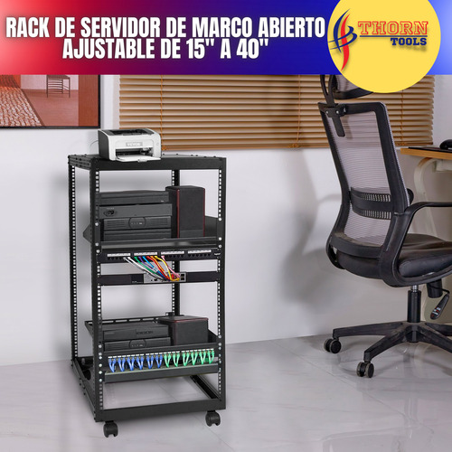 Rack De Servidor De Marco Abierto De 20u Para Montaje Libre