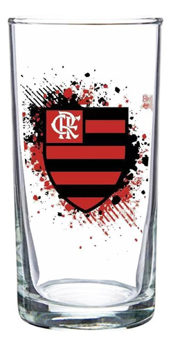 Copo Cylinder Long Drink Do Flamengo 300 Ml