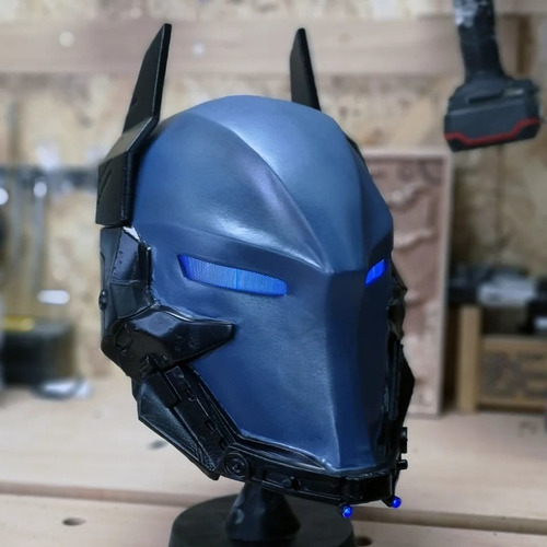 Modelo De Casco De Batman Arkham Knight Listo - Escultura