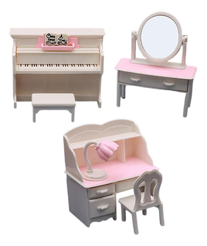 Juego De Muebles De Casa De Muñecas Piano M Piano M Piano M