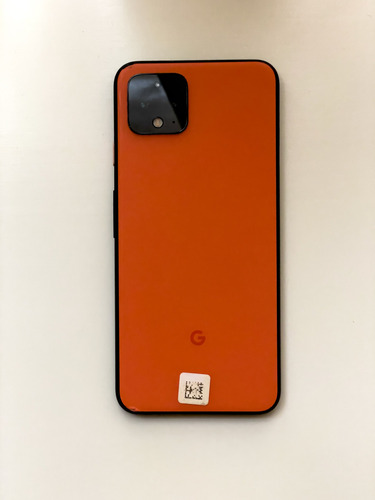 Celular Google Pixel 4 64 Gb Oh So Orange Desbloqueado Usado