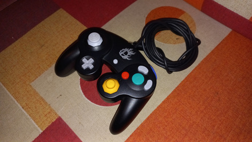 Control Super Smash Bros Edition Color Negro Para Gamecube (Usado)