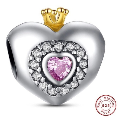 Charms Pandora Compatible Princesa Princess 100% Plata 925