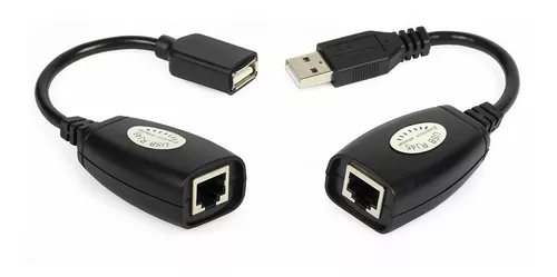 EXTENSOR USB POR CABLE UTP HASTA 45MTS. - Complus