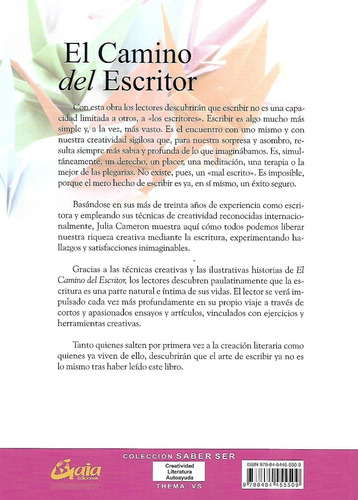 Imagen 2 de 2 de Libro El Camino Del Escritor - Julia Cameron - Gaia