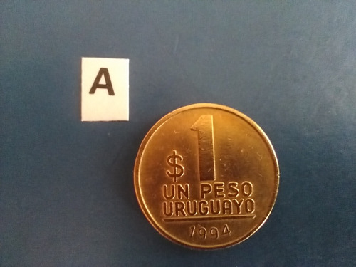 Moneda Uruguay Artigas De 1 Peso Año 1994