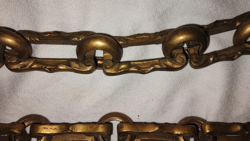 Cadena De Bronce Antigua Para Arañas (Usado)