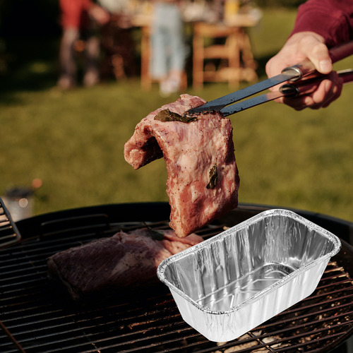 Bandeja De Aluminio Para Alimentos, Caja De Lata Comercial,