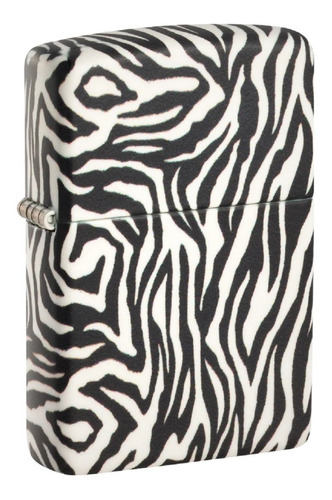 Imagen 1 de 10 de Encendedor Zippo Modelo 48223 Zebra Print Design Garantia