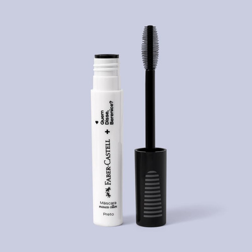 Máscara Marca Cílios Preto Qdb E Faber-castell 6ml
