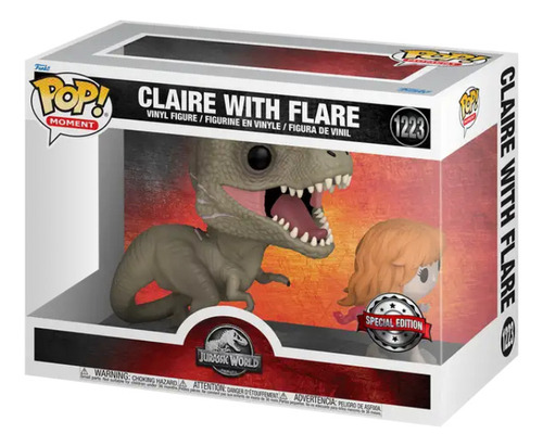 Funko Pop #1223 Jurassic World Claire With Flare