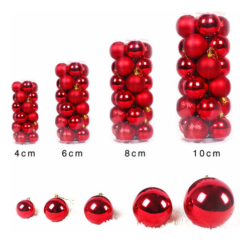 Juego De Bolas De Tambor De 24 Piezas Con Adornos Transfront