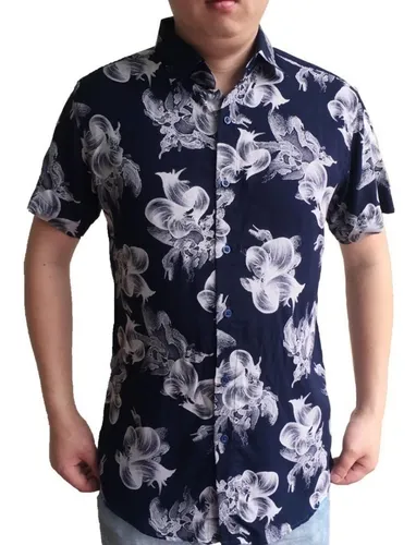 camiseta adidas floral masculina