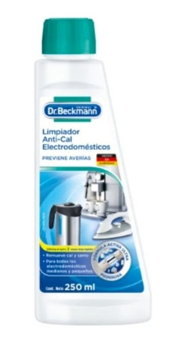 Dr. Beckmann Limpiador Quita Cal Y Sarro Electrodomesticos