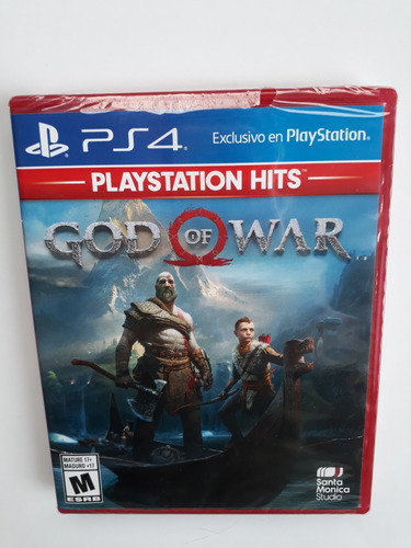 God Of War 4 Juego Ps4 Nuevo Y Sellado