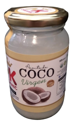 Aceite De Coco Extra Virgen 360cc Mk Organic