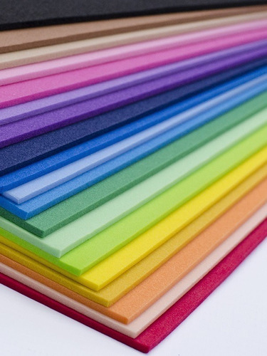 Foamy Fomy Distintos Colores Tamaño Carta 40 Hojas Surtido