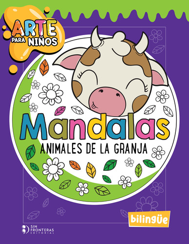 Libros Arte Para Niños Mandalas Animales De La Granja