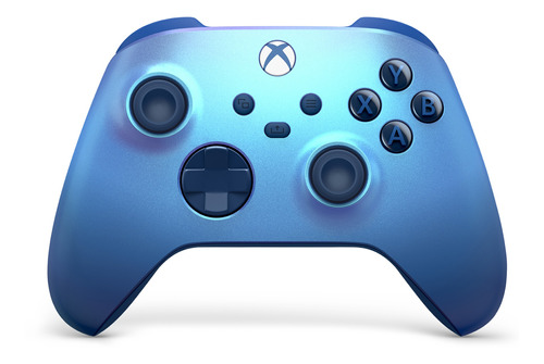 Imagen 1 de 4 de Control joystick inalámbrico Microsoft Xbox Wireless Controller Series X|S aqua shift special edition